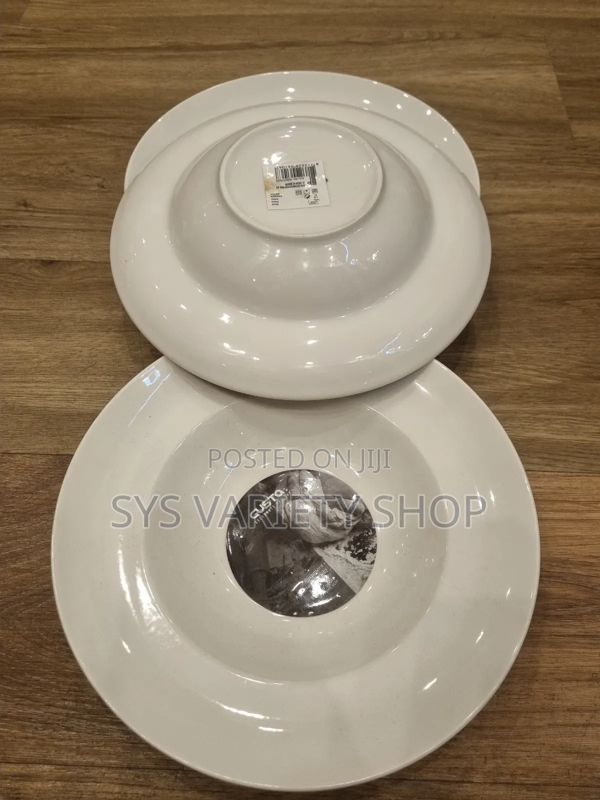 Set of 4 Porcelain Pasta Plate 27cm