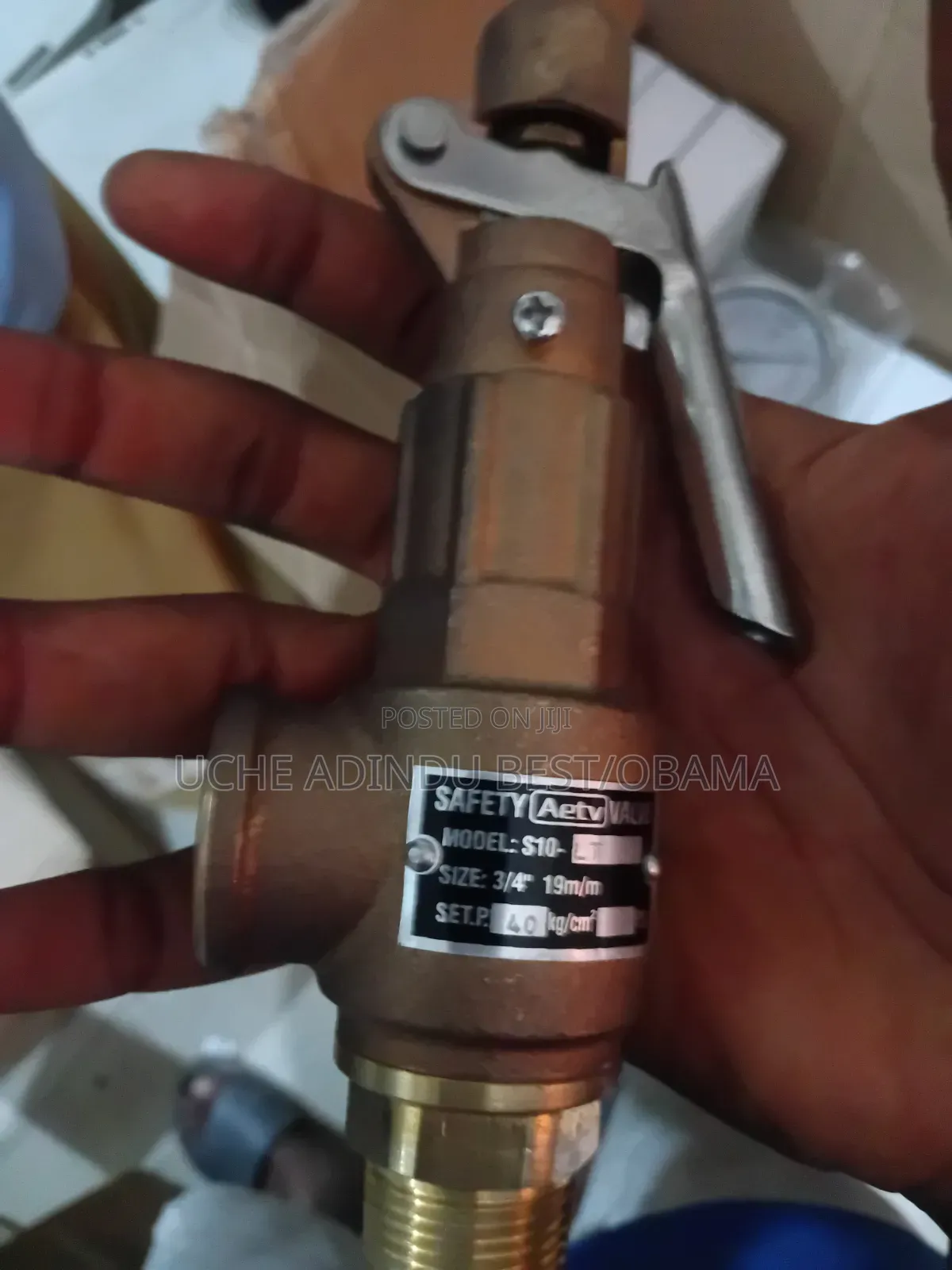 Safety Release Valve 3/4" 0-40bar