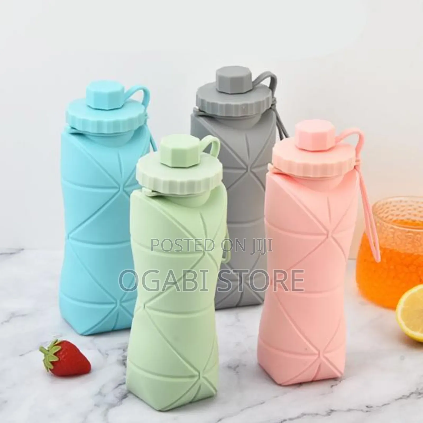 Silicone Folding Water Bottle