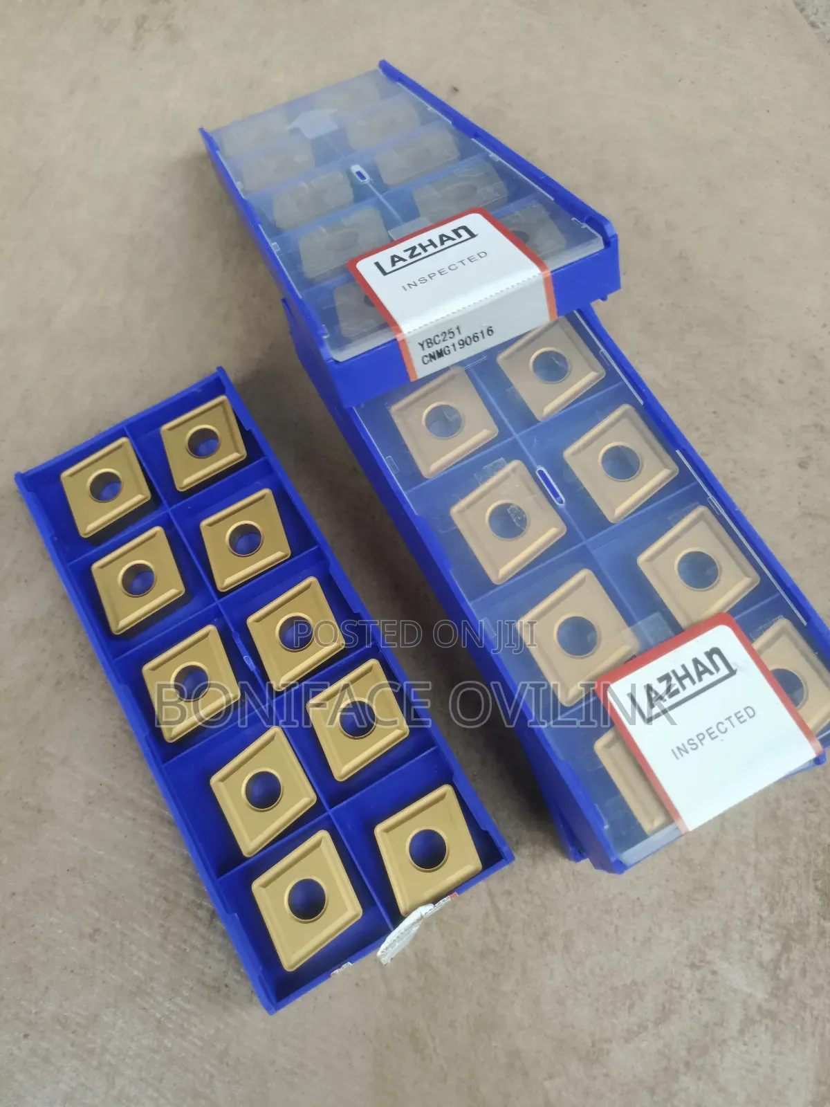 Cnmg190616 Tungsten Carbide Cutting Insert Gold
