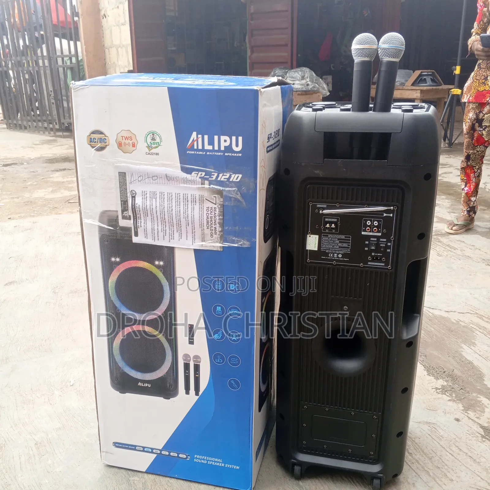 Alipu Rechargeable Public Address System
