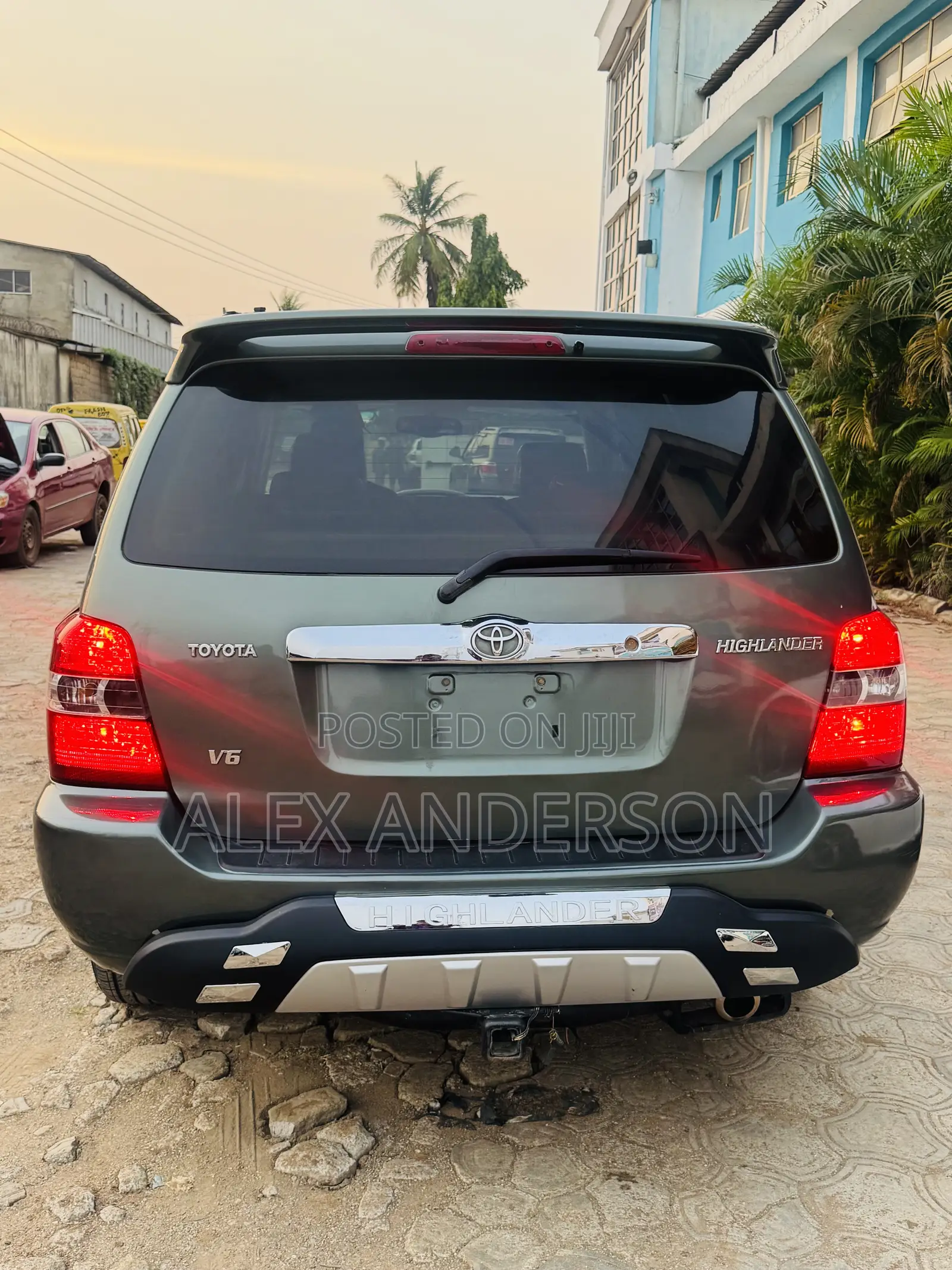 Toyota Highlander Limited V6 2006 Green