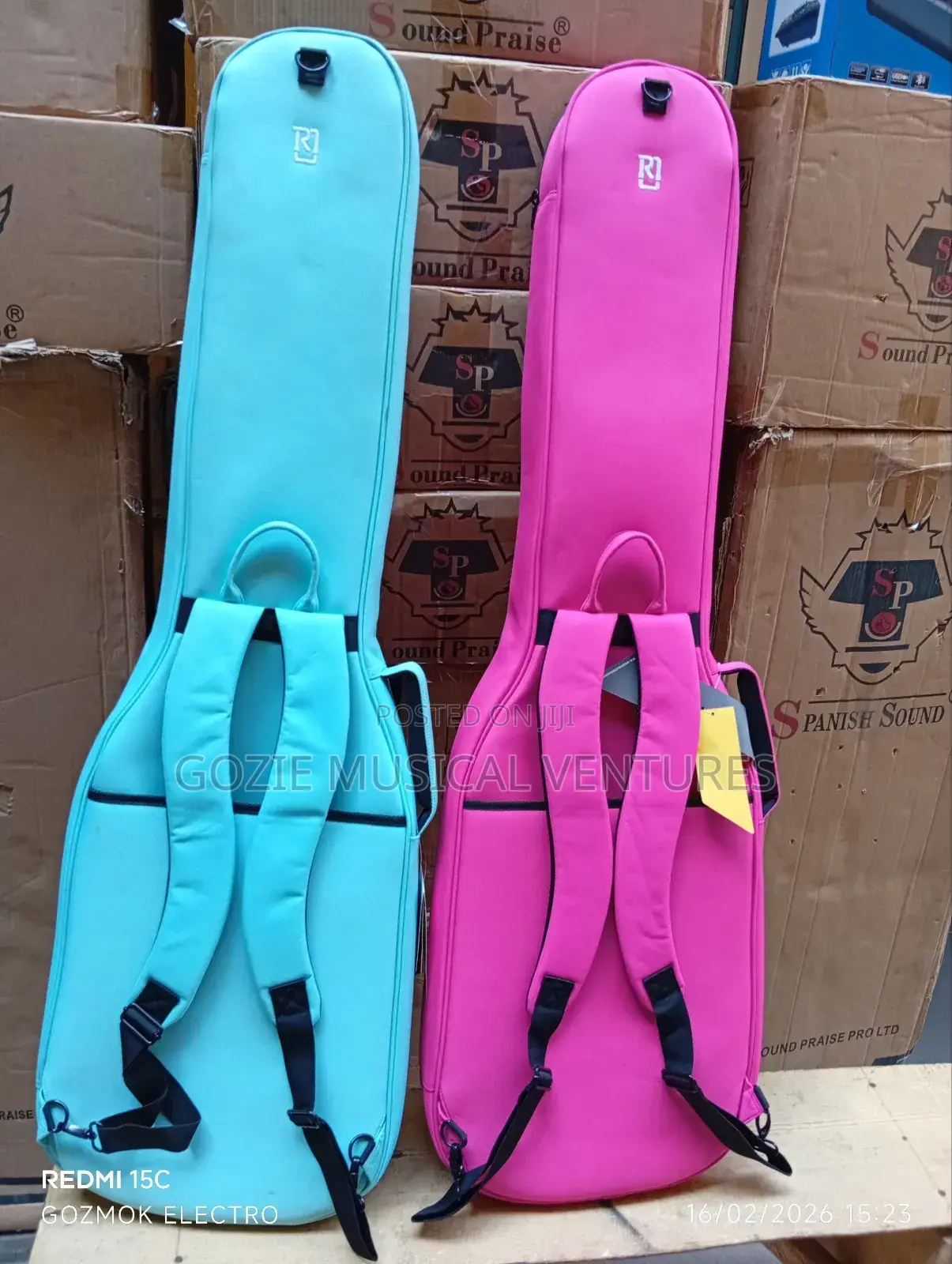 Real Mission Padded Guitar Bag With Quality.