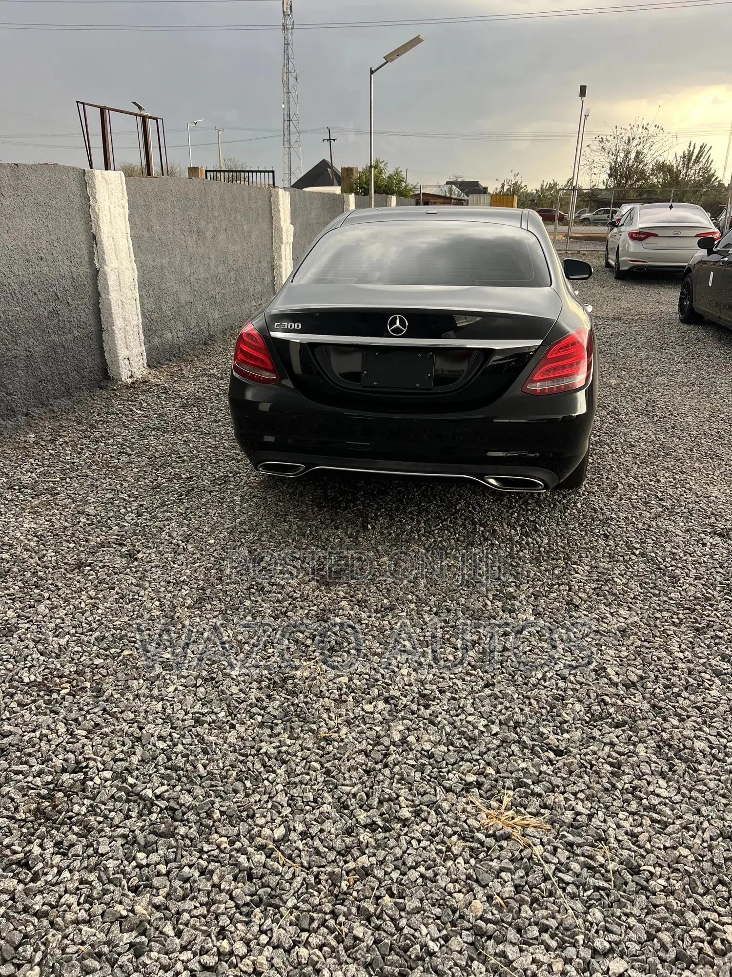 Mercedes-Benz C300 2016 Black
