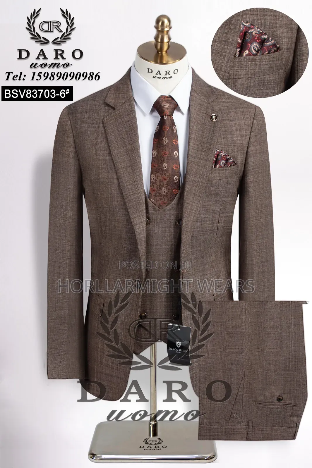 Black Smart 3in1 Turkey Suit