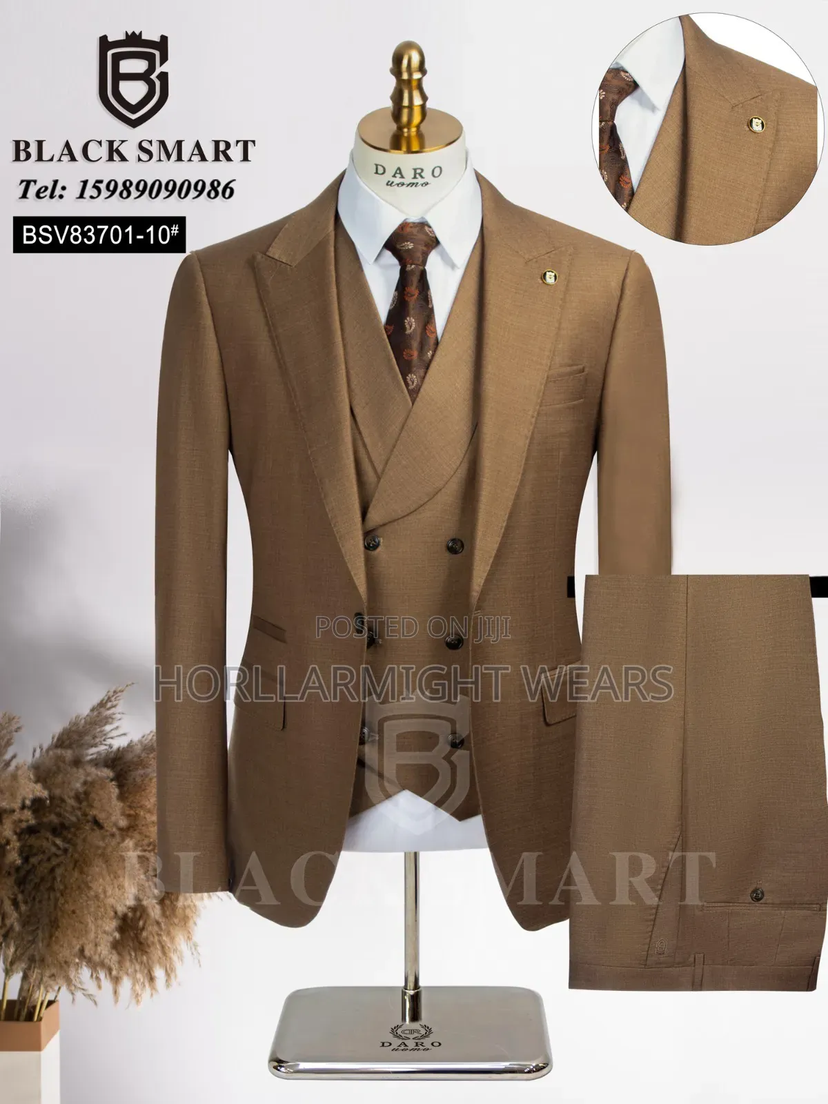 Black Smart 3in1 Turkey Suit