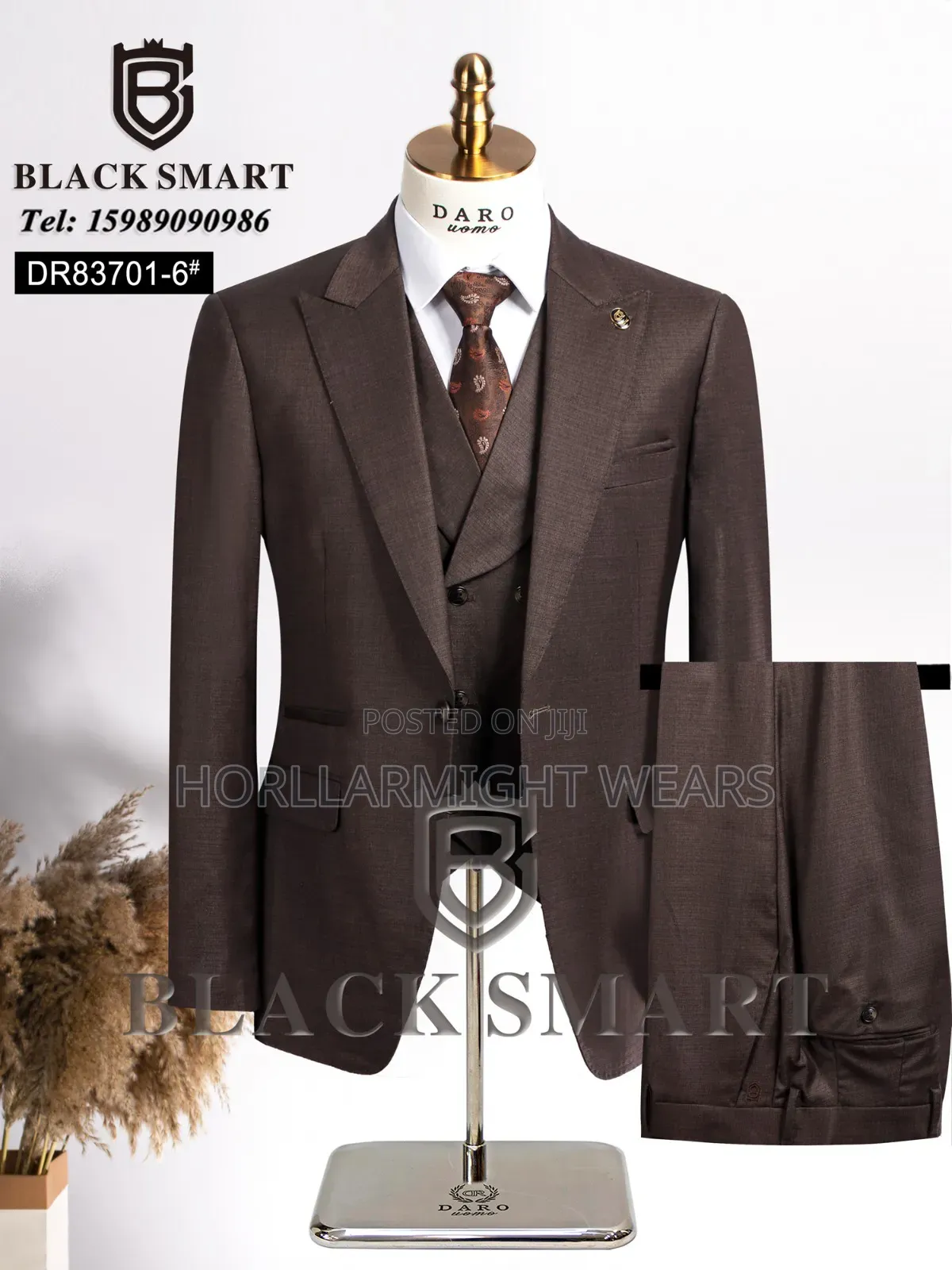 Black Smart 3in1 Turkey Suit