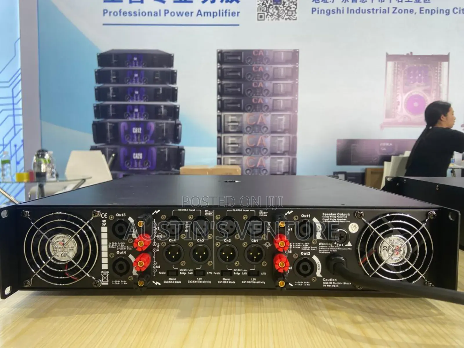 Sound Craft _Mk -8000.4channel Amp
