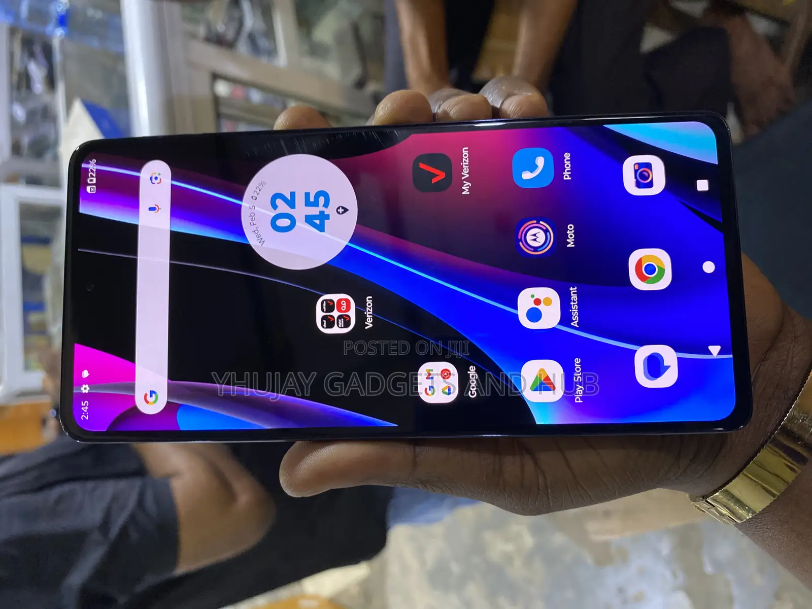 Motorola Edge (2022) 128 GB Blue