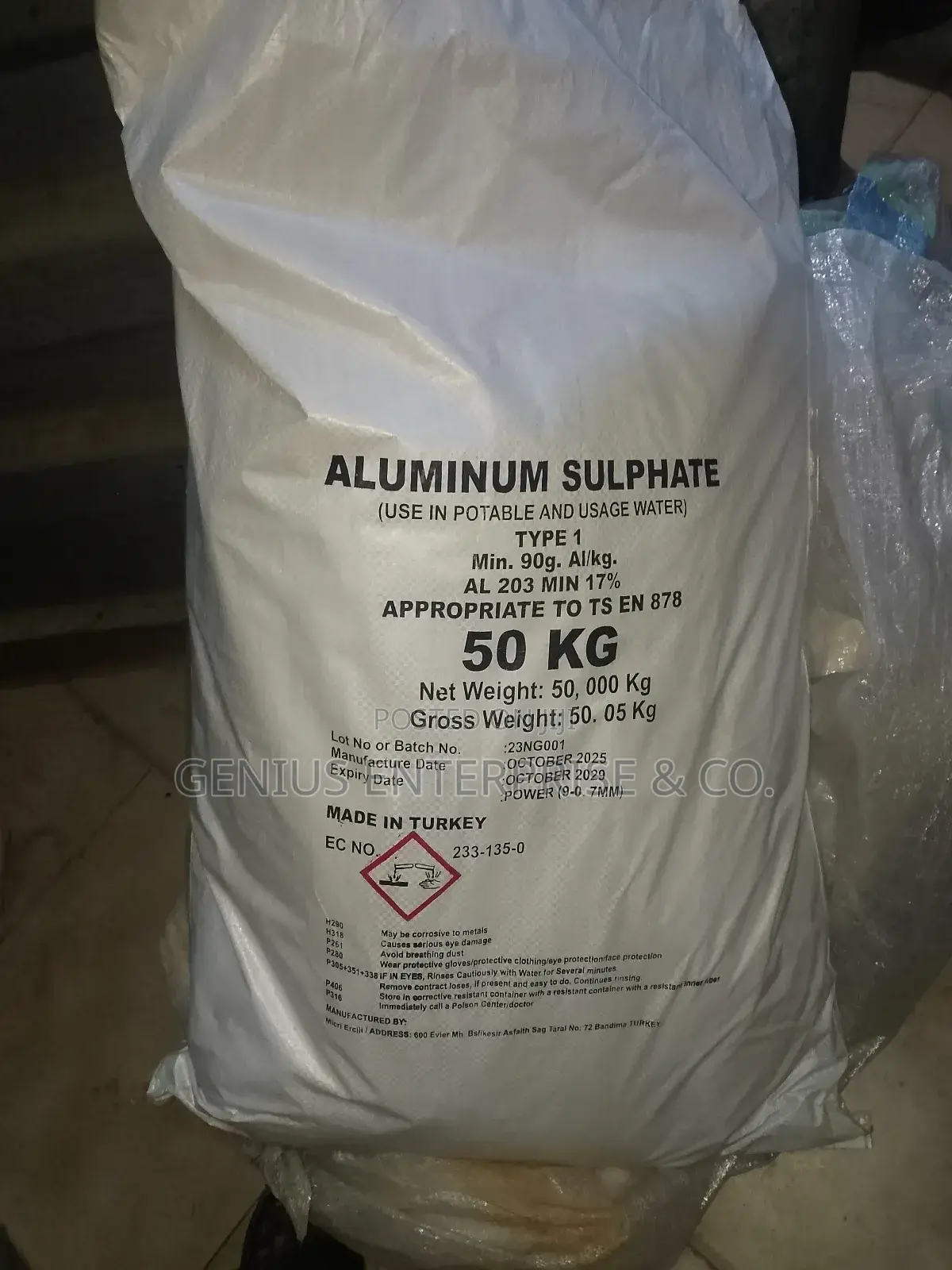 Printable Plain White Sacks in Laminated Woven Form. 5kg to 100kg