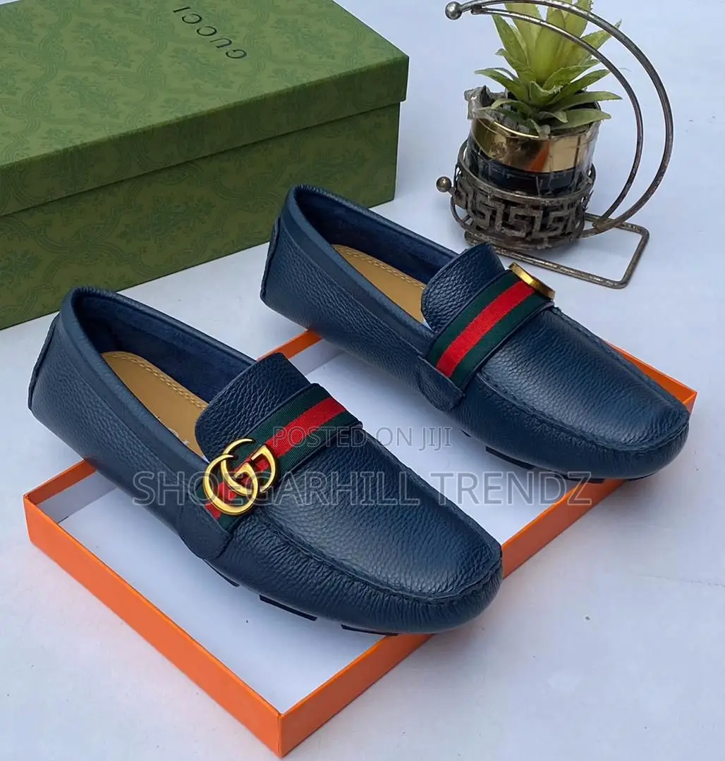 Men Gg Belt Top Loafers Shoes
