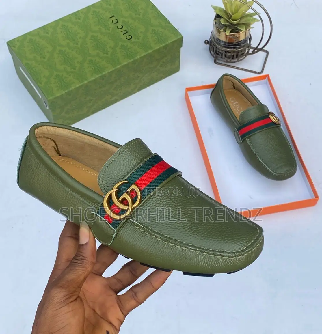 Men Gg Belt Top Loafers Shoes