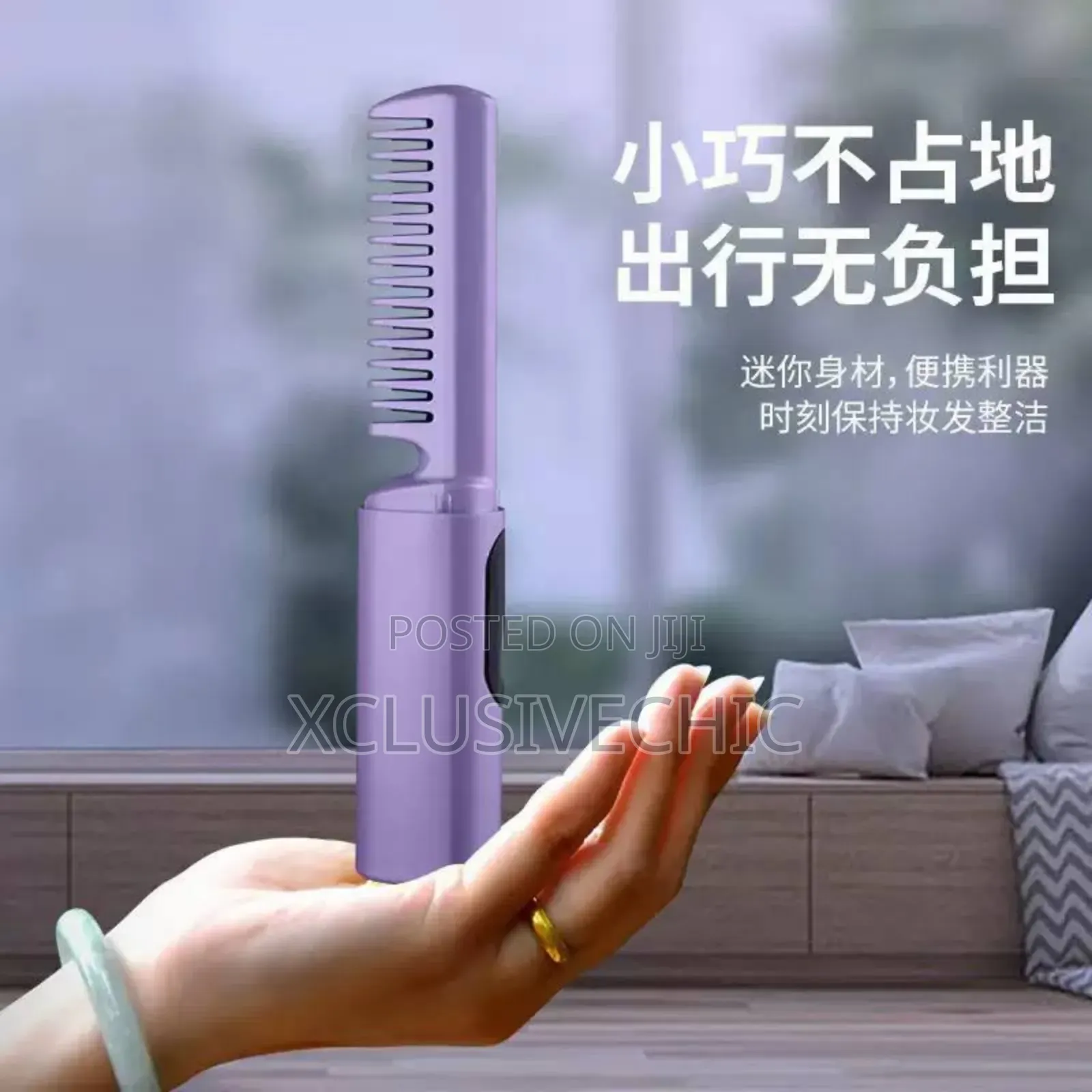 Rechargeable Mini Hair Hot Comb