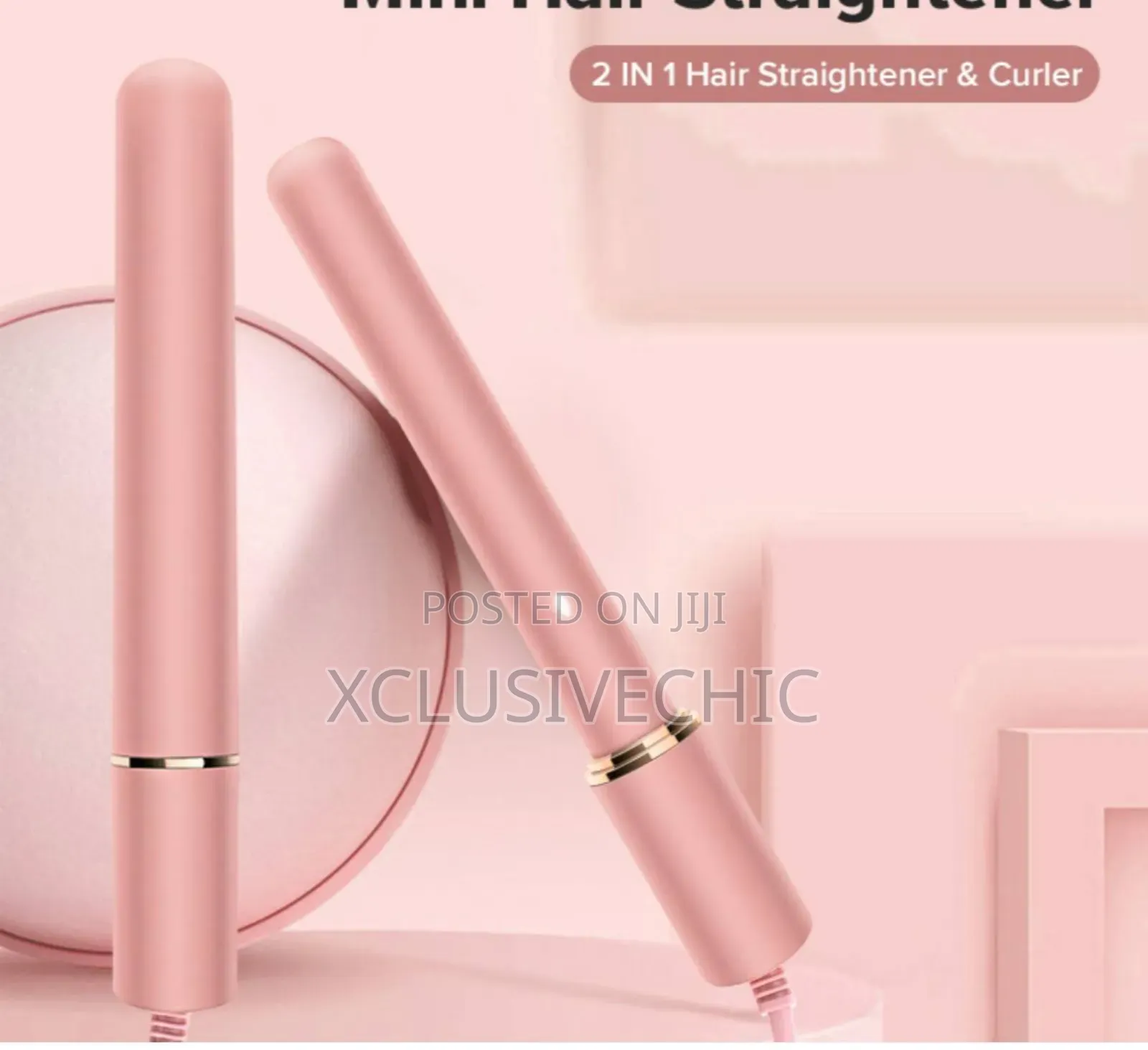 Mini Hair Straightener Curler