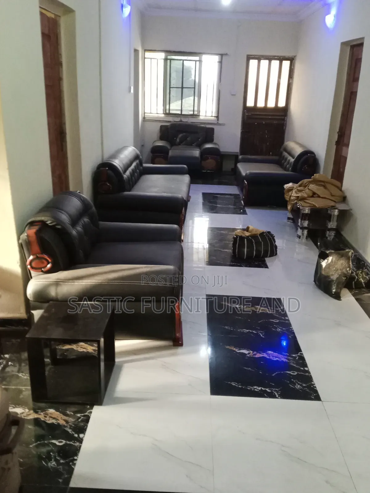 7 Seater Executive Leather Sofa