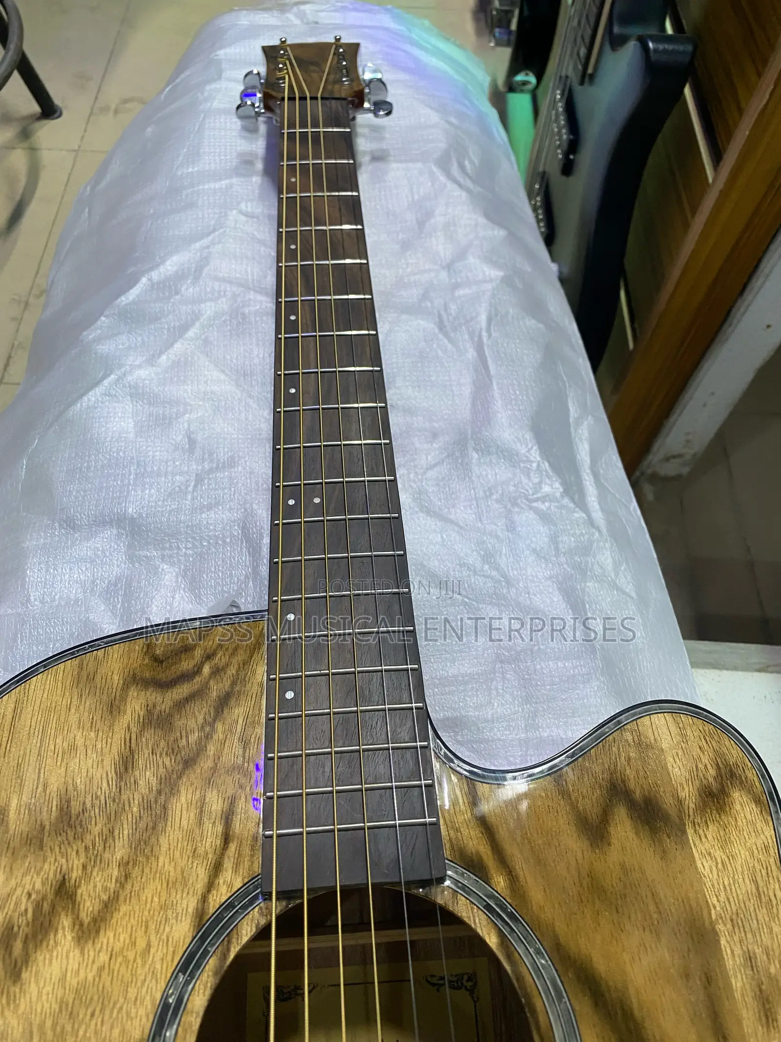 Oriental Cherry Electro Acoustic Guitar