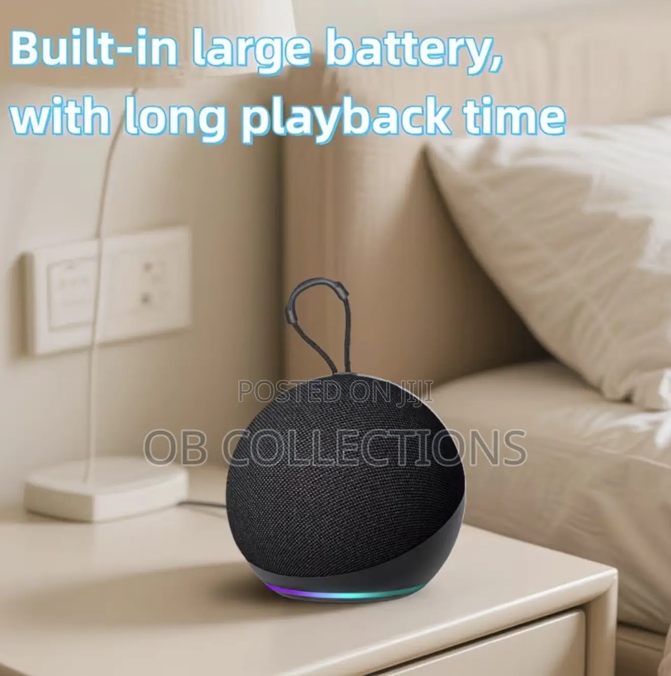Ob Sonicsphere: The Ultimate 2-in-1 Glow Speaker With Inbuilt Mic+