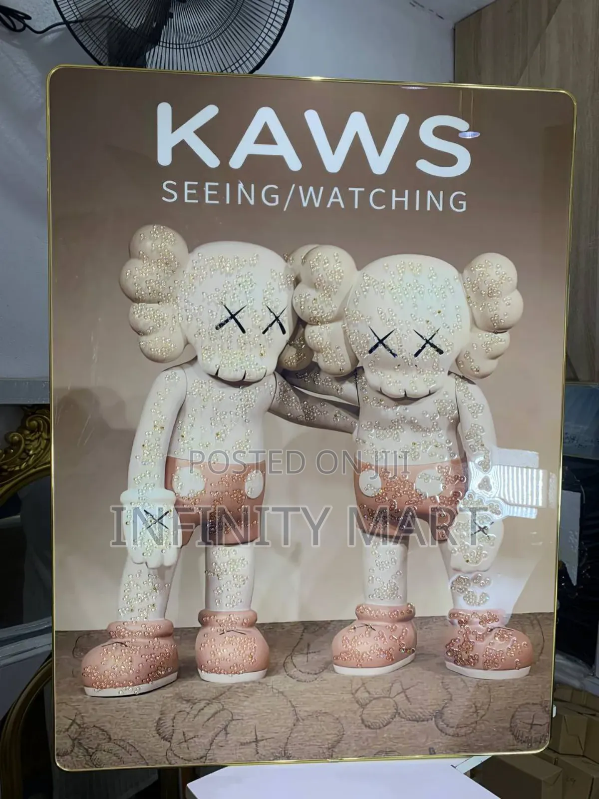 Kaws Crystal Acrylic Frame