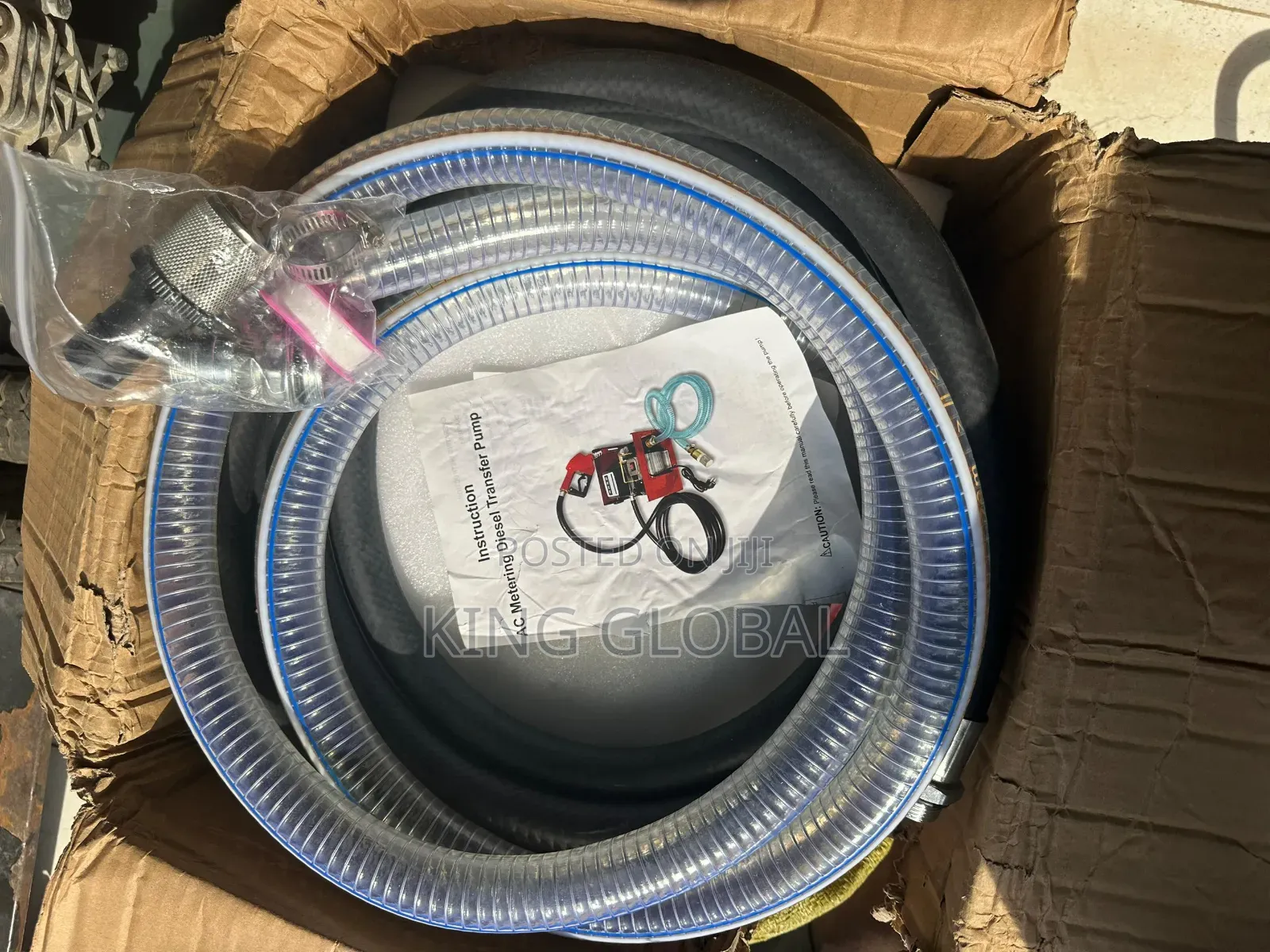 Electric Diesel Oil Fuel Transfer Pump Kit