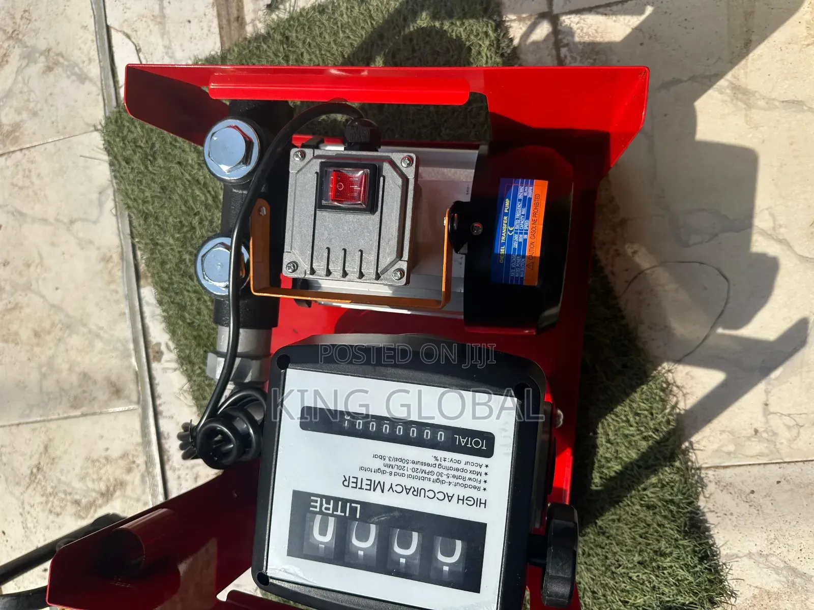 Electric Diesel Oil Fuel Transfer Pump Kit