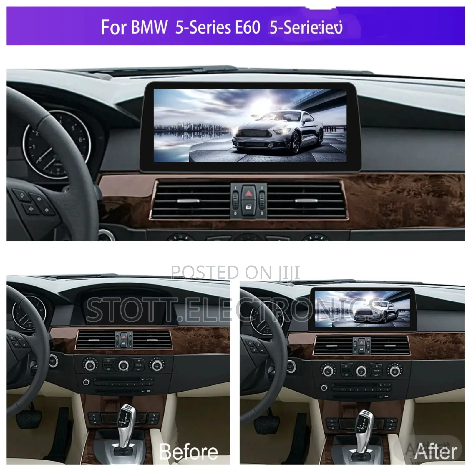 BMW 5 Series E60 Car Android Multimedia Player