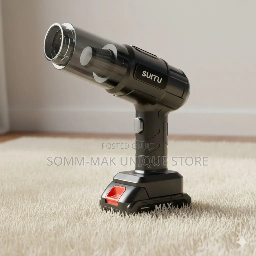 Rechargeable Car Vacuum Cleaner With Big Battery 48w