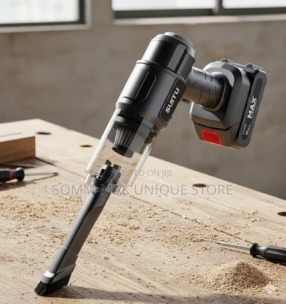 Rechargeable Car Vacuum Cleaner With Big Battery 48w