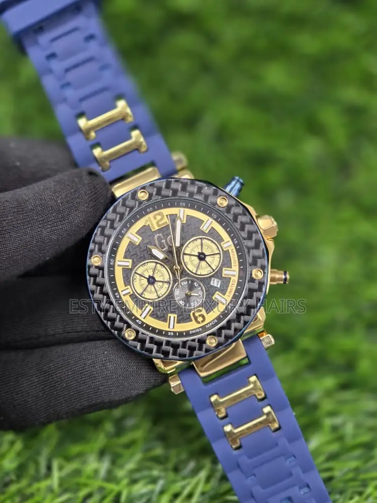 High Quality Luxury Rubber Wristwatch