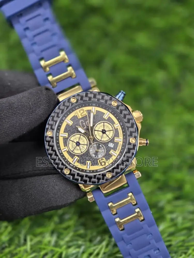 High Quality Luxury Rubber Wristwatch
