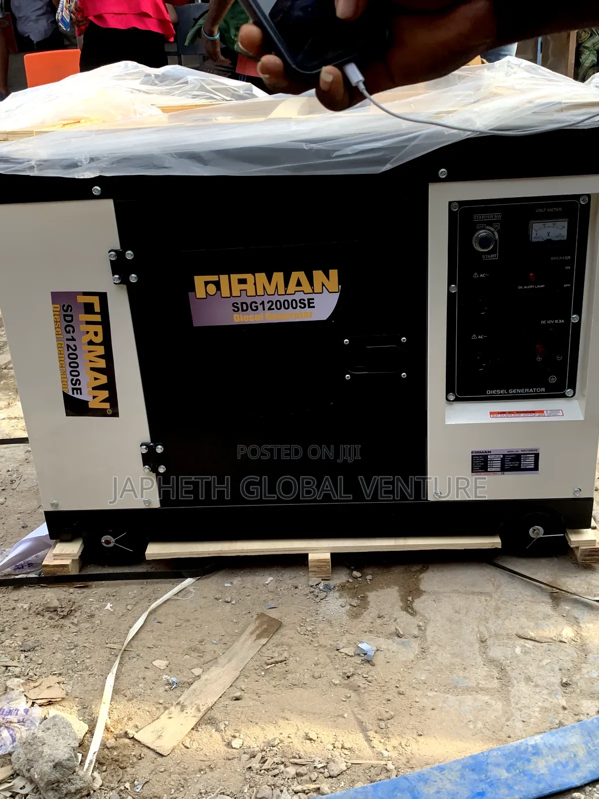 Firman Sdg12000se Soundproof Diesel Generator – Heavy Duty Power Sol