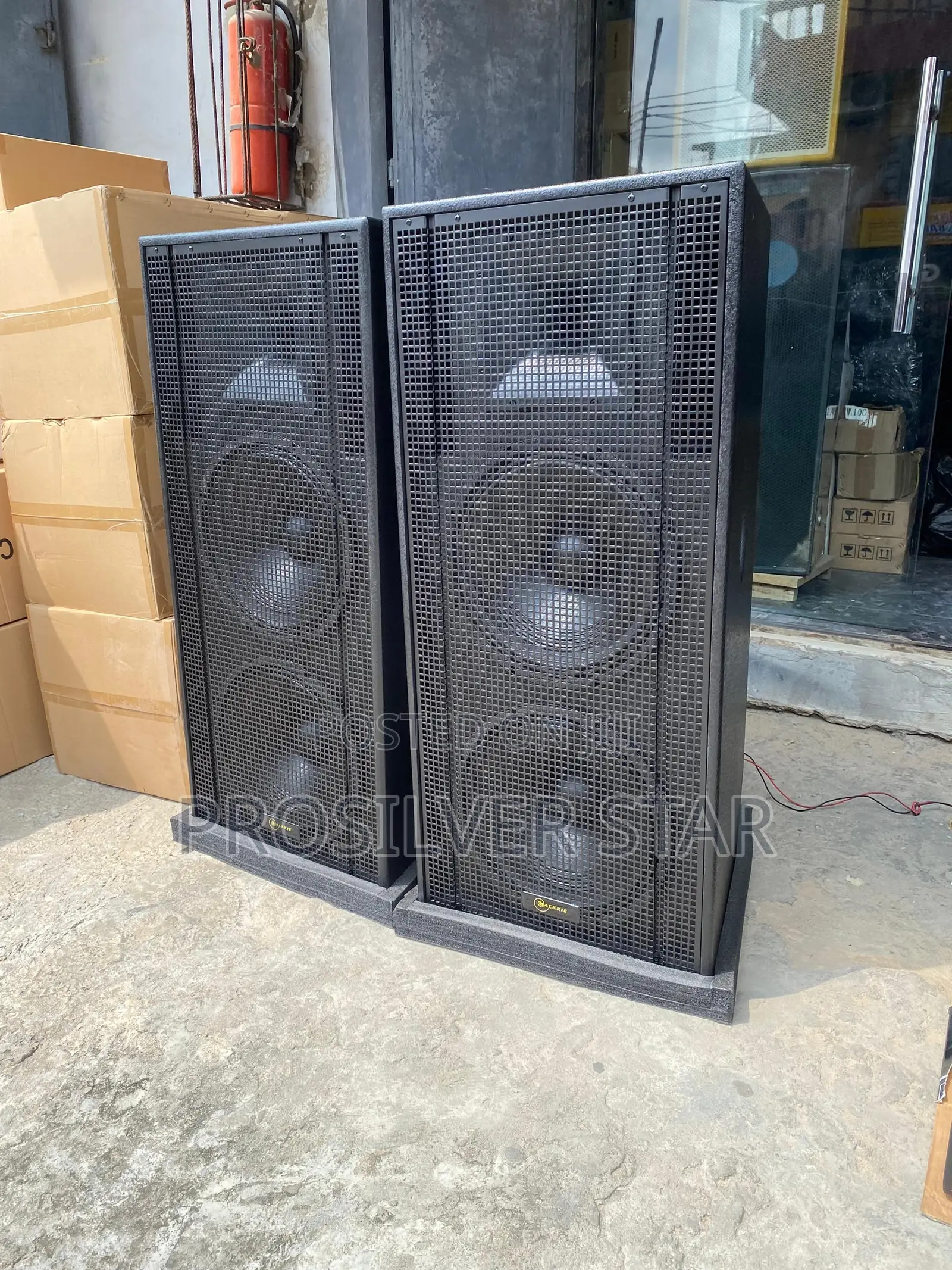 Mackkie 15inches Full Range Double Speaker