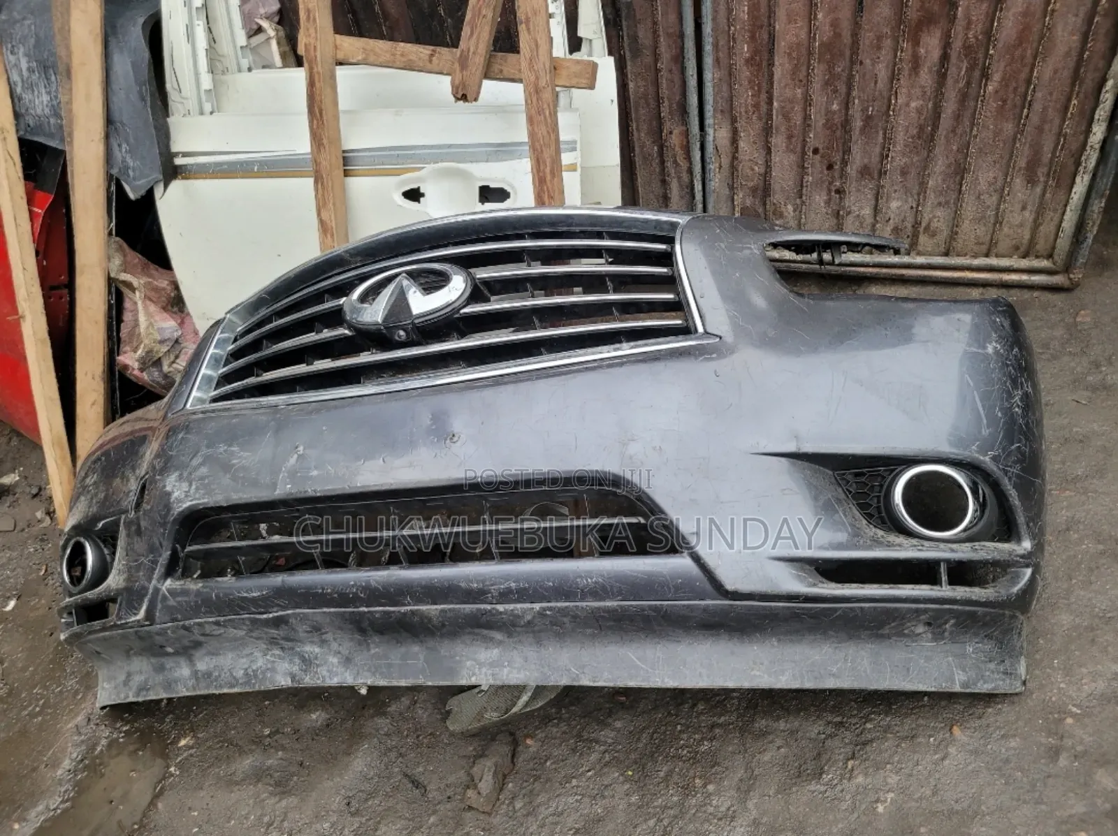 Complete Front Bumper Infinity Jx35