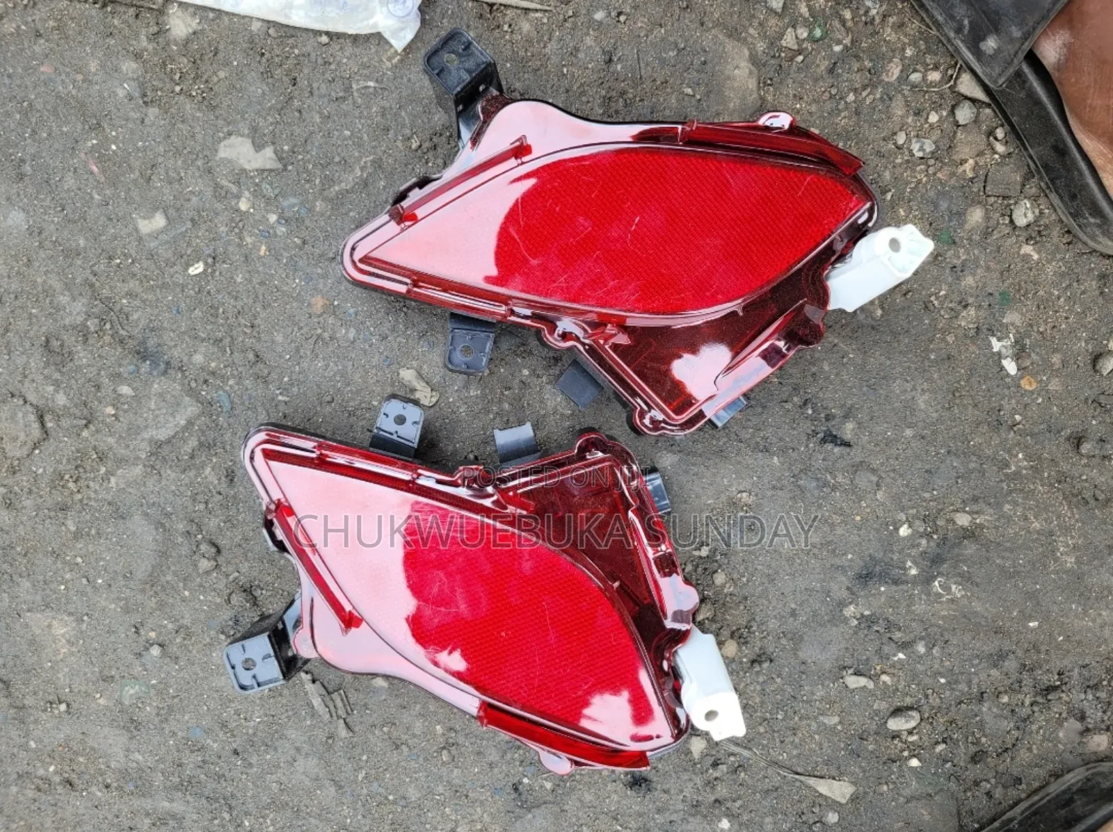 Back Bumper Lights Highlander 2020 Model