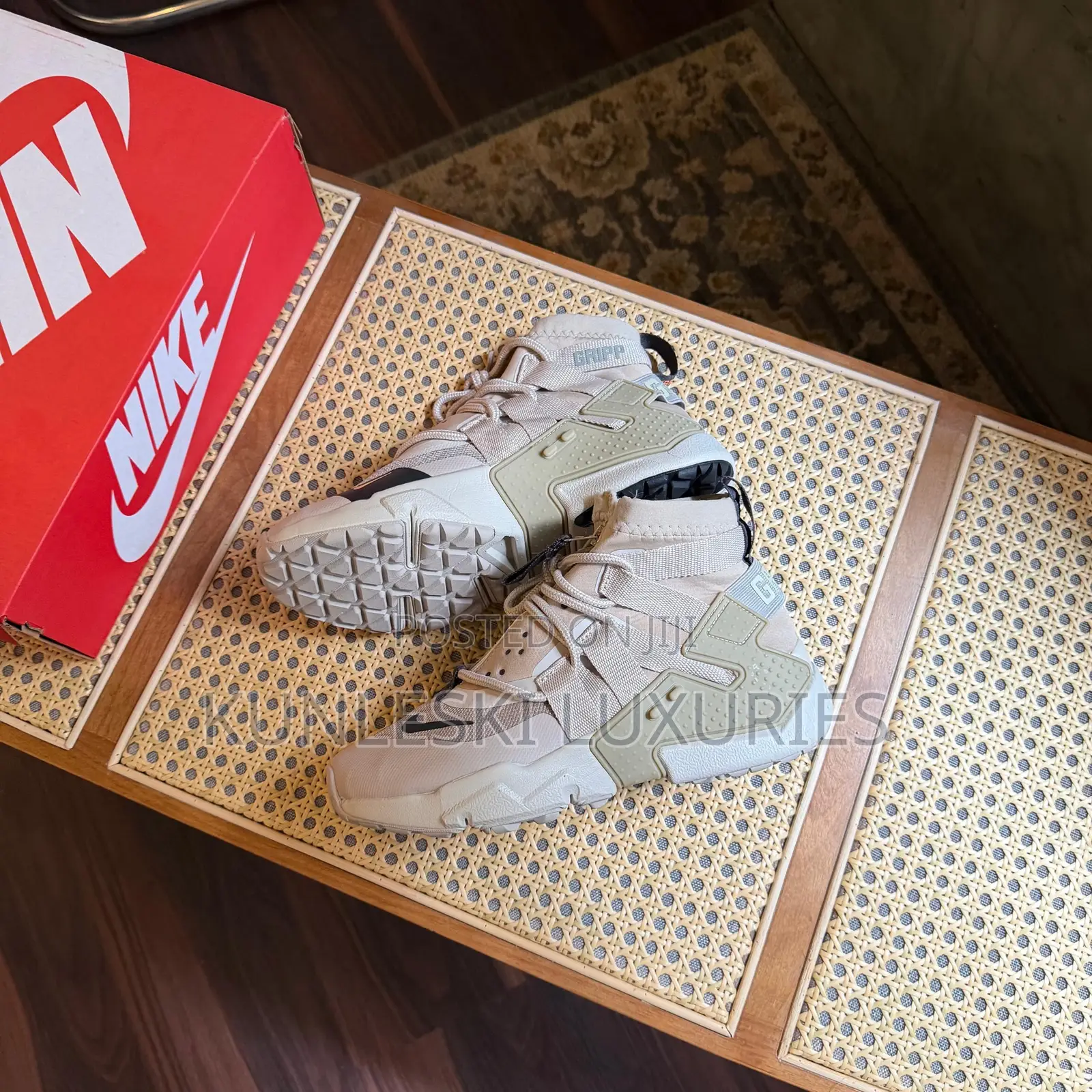 Original Nike Air Huarache Gripp Gs Super Sneakers