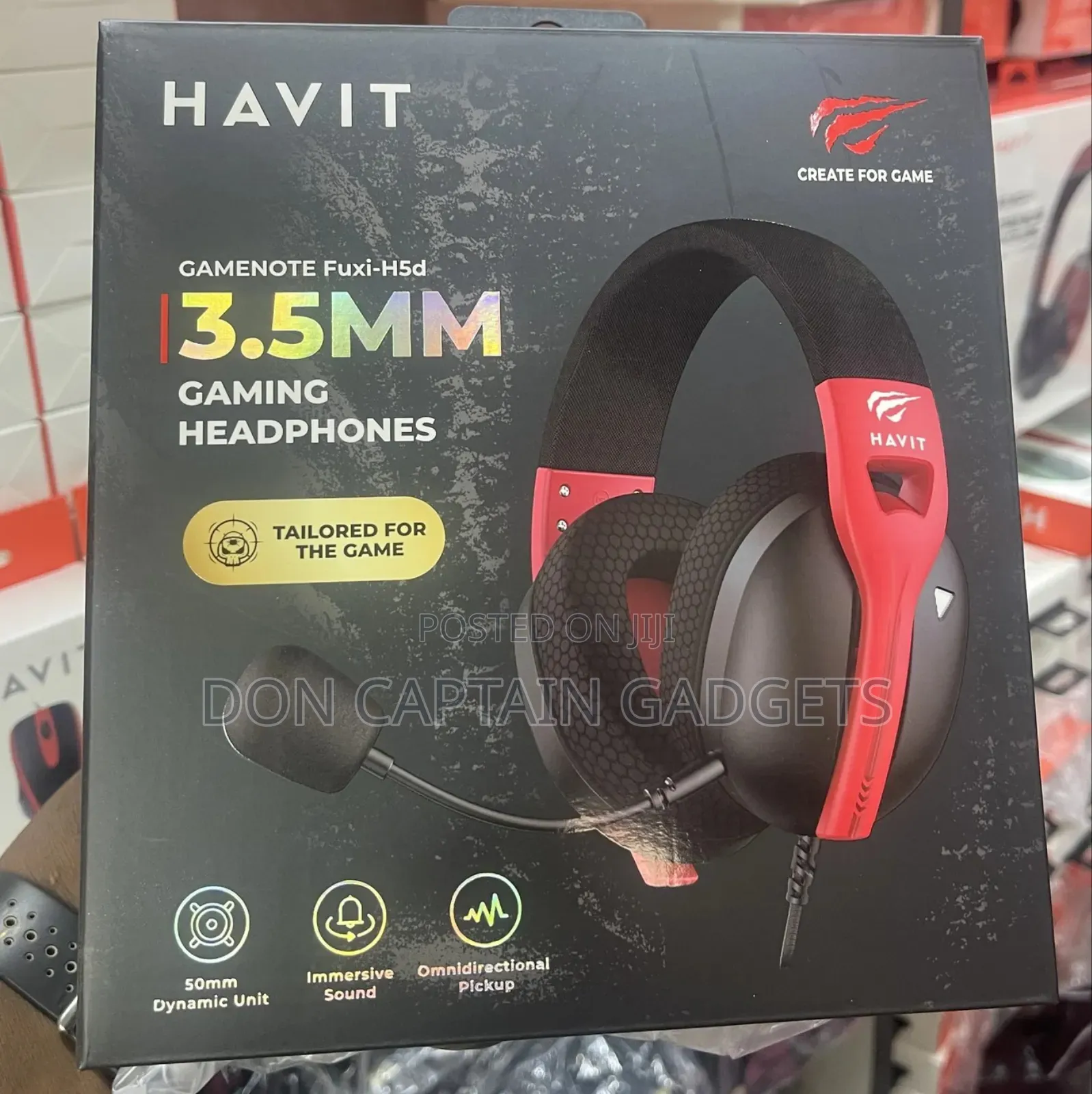 Havit Gamenote Fuxi H5d Gaming Headset 3.5mm
