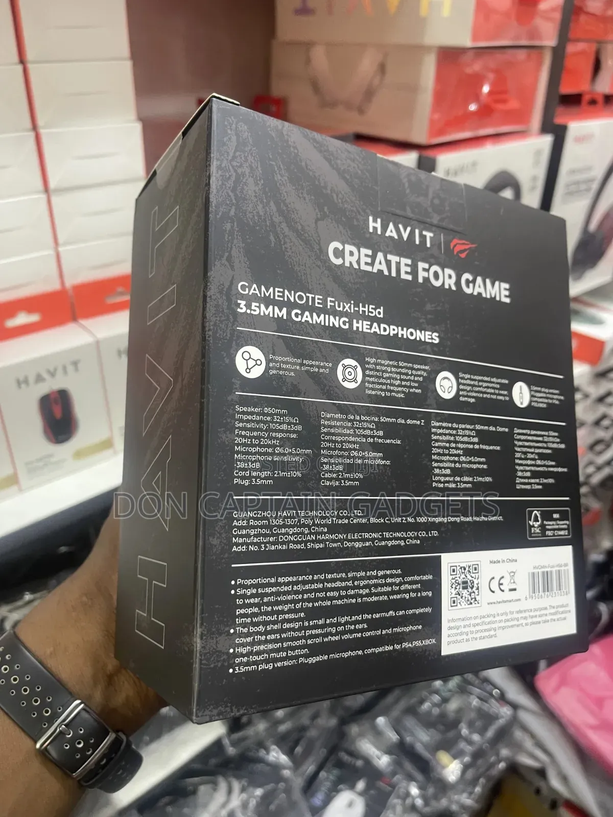 Havit Gamenote Fuxi H5d Gaming Headset 3.5mm