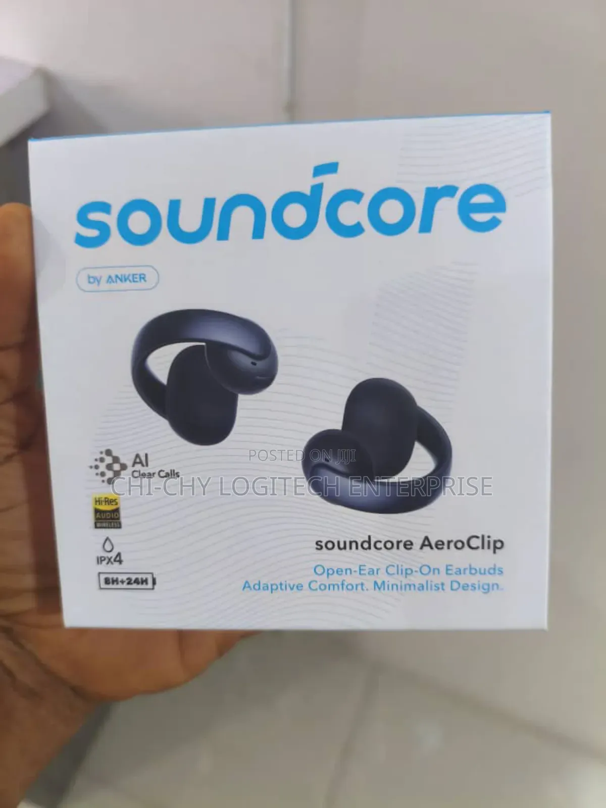 Soundcore Aeroclip Open-ear Earbuds A3388