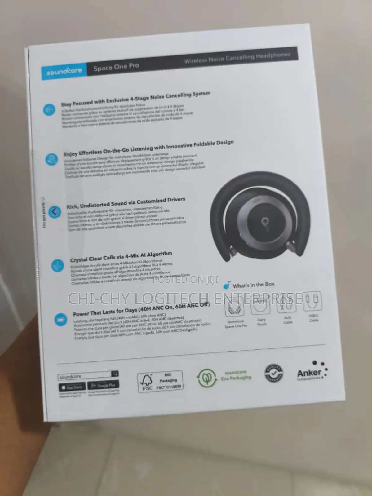 Soundcore Space One Pro Anc Wireless Headphones
