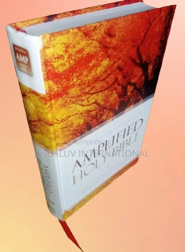 Amplified Holy Bible, Large Print, Corcondance ,Reference -Hardcover