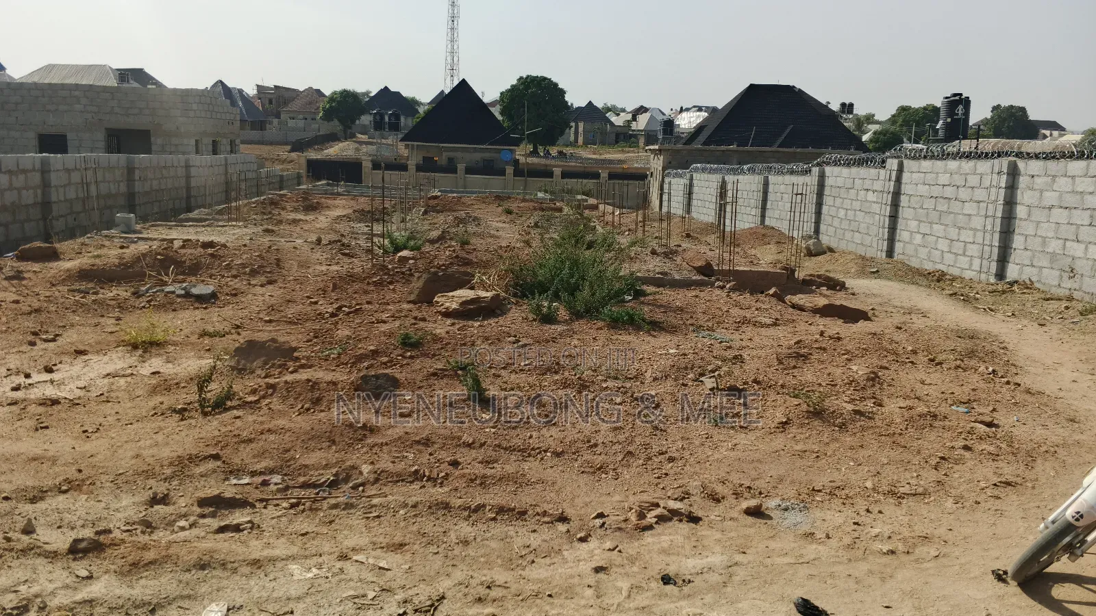Land for Sale With Storey Building Foundation