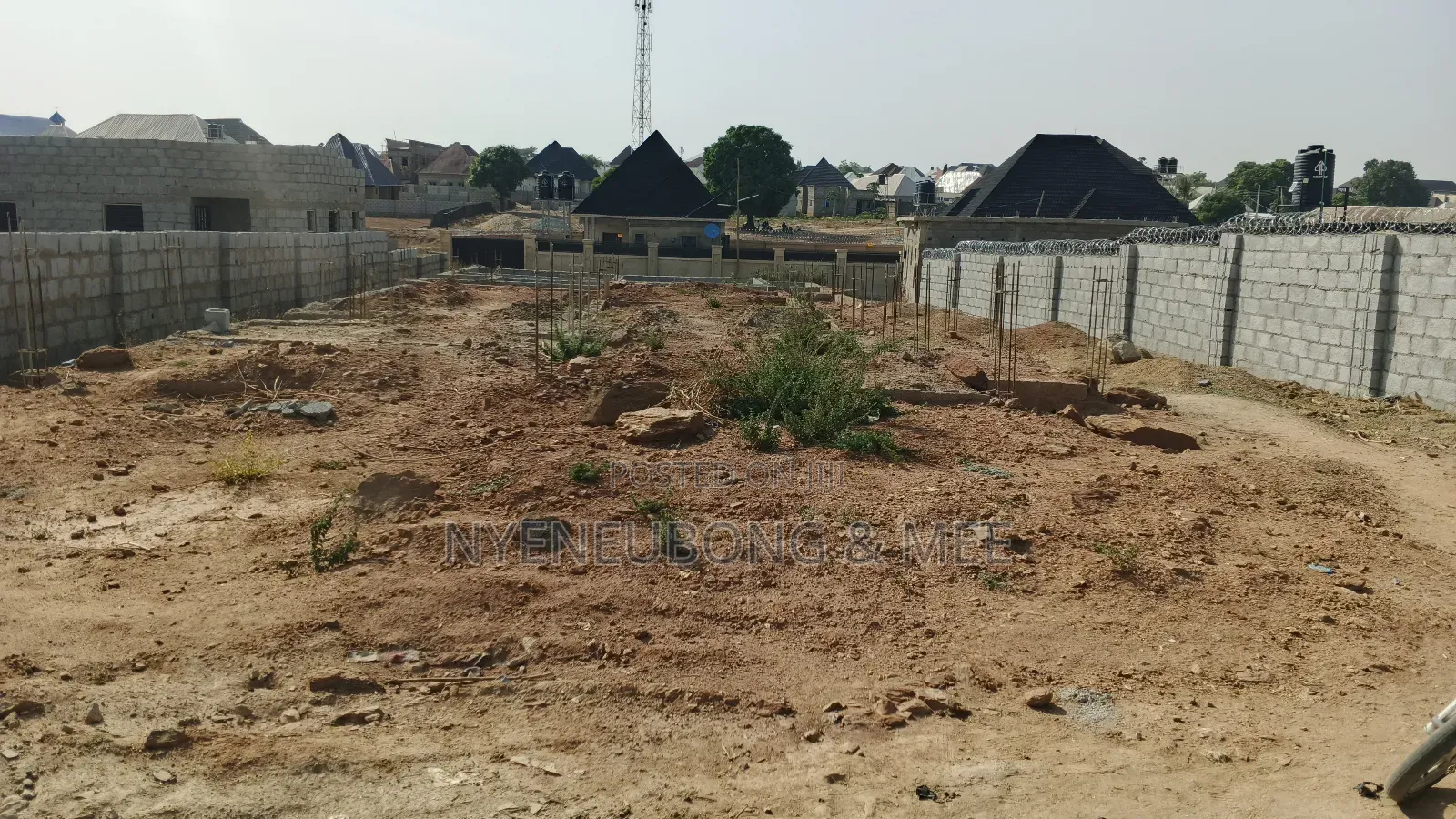 Land for Sale With Storey Building Foundation