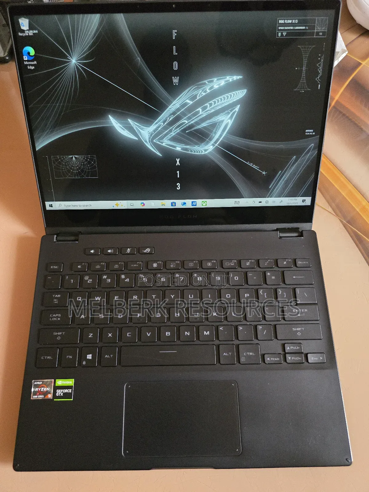 Laptop Asus ROG Flow X13 16GB AMD Ryzen 9 SSD 1T