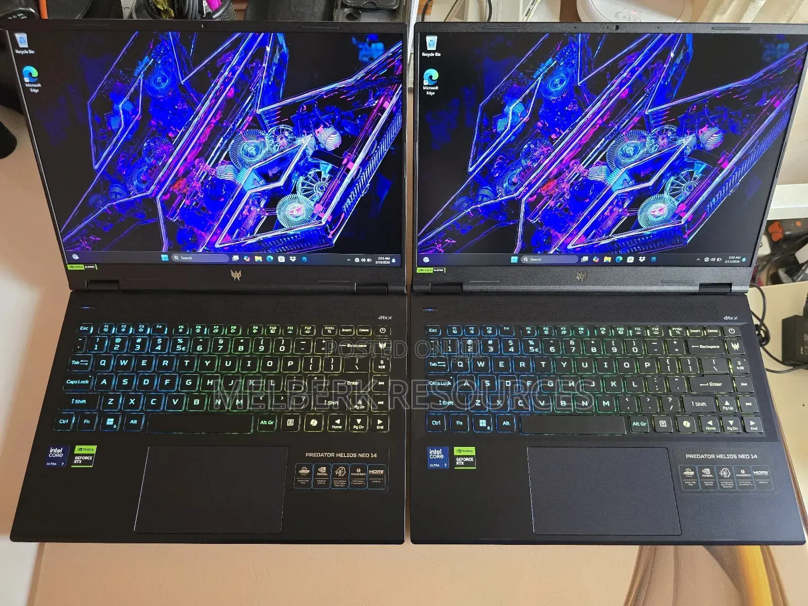 New Laptop Acer Predator Helios Neo 14 16GB Intel Core Ultra 7 SSD 1T