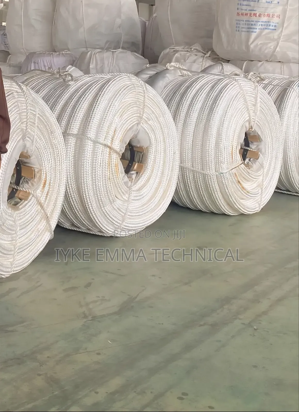 Mooring Hawser Nylon Double-Braided 80mm X 220mtr