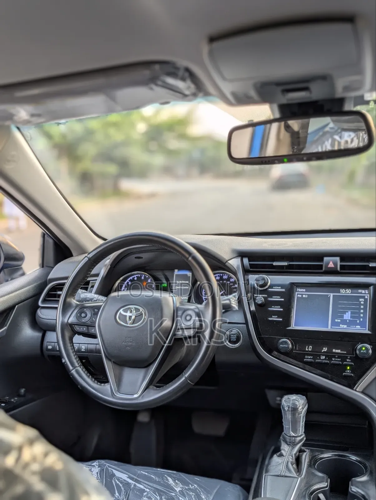 Toyota Camry SE (2.5L 4cyl 8A) 2019 Blue