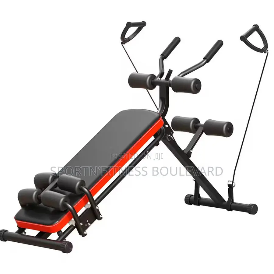 Adjustable Foldable Ab Workout Sit Up Bench