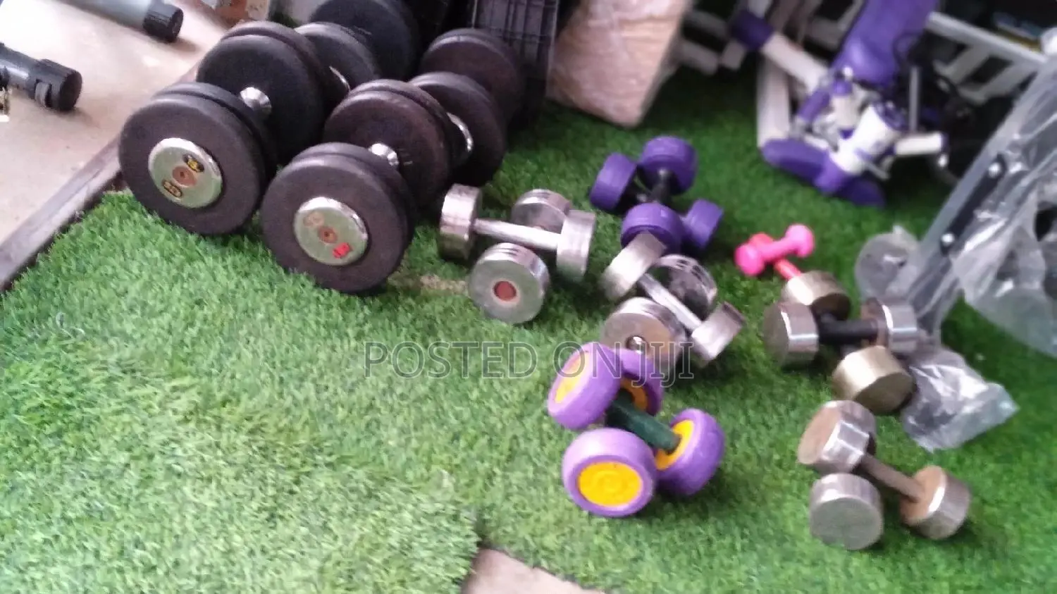 Dumbbells Available in Different KGS