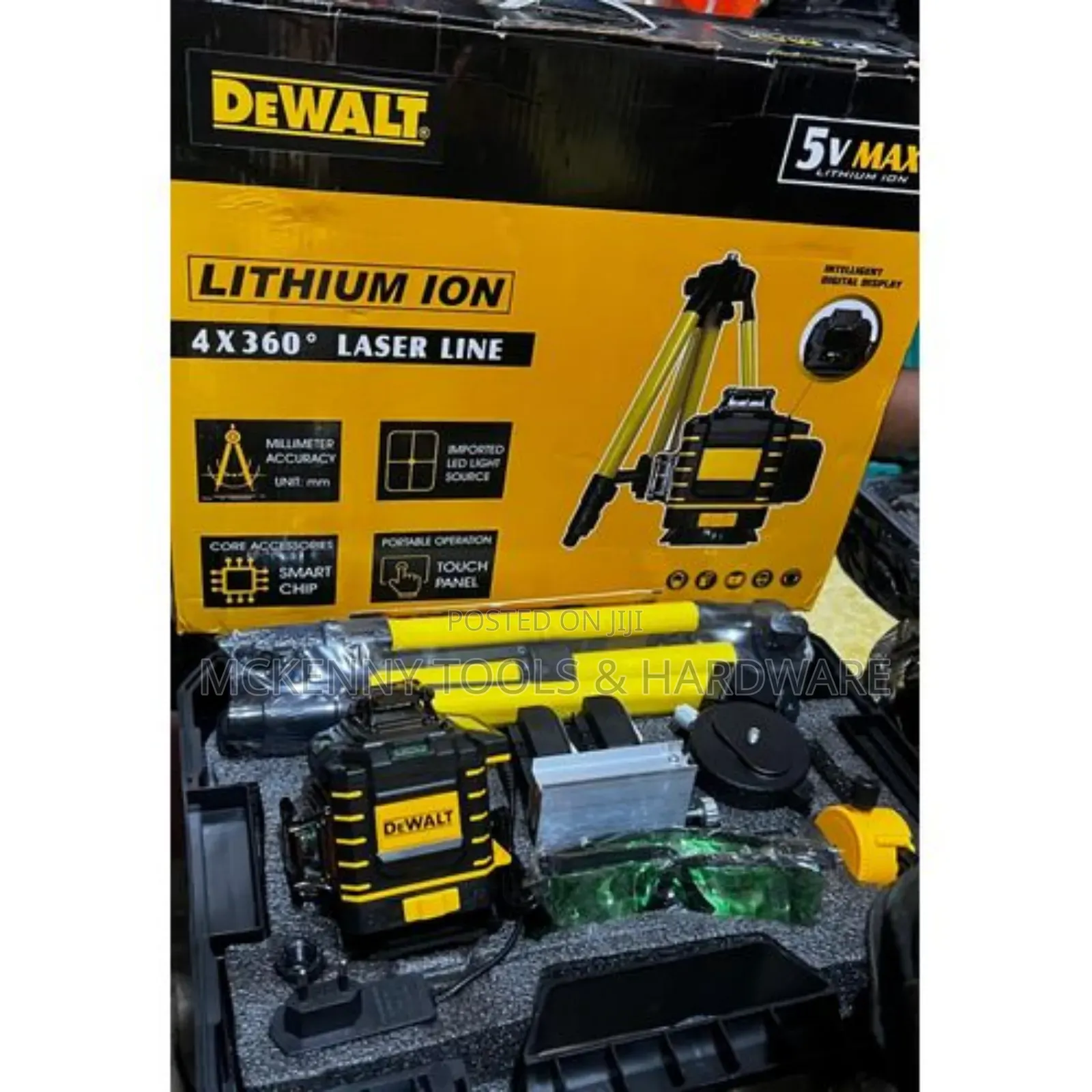 Dewalt  Complete Set Of 16 Lines (4d) Laser Level.. 360