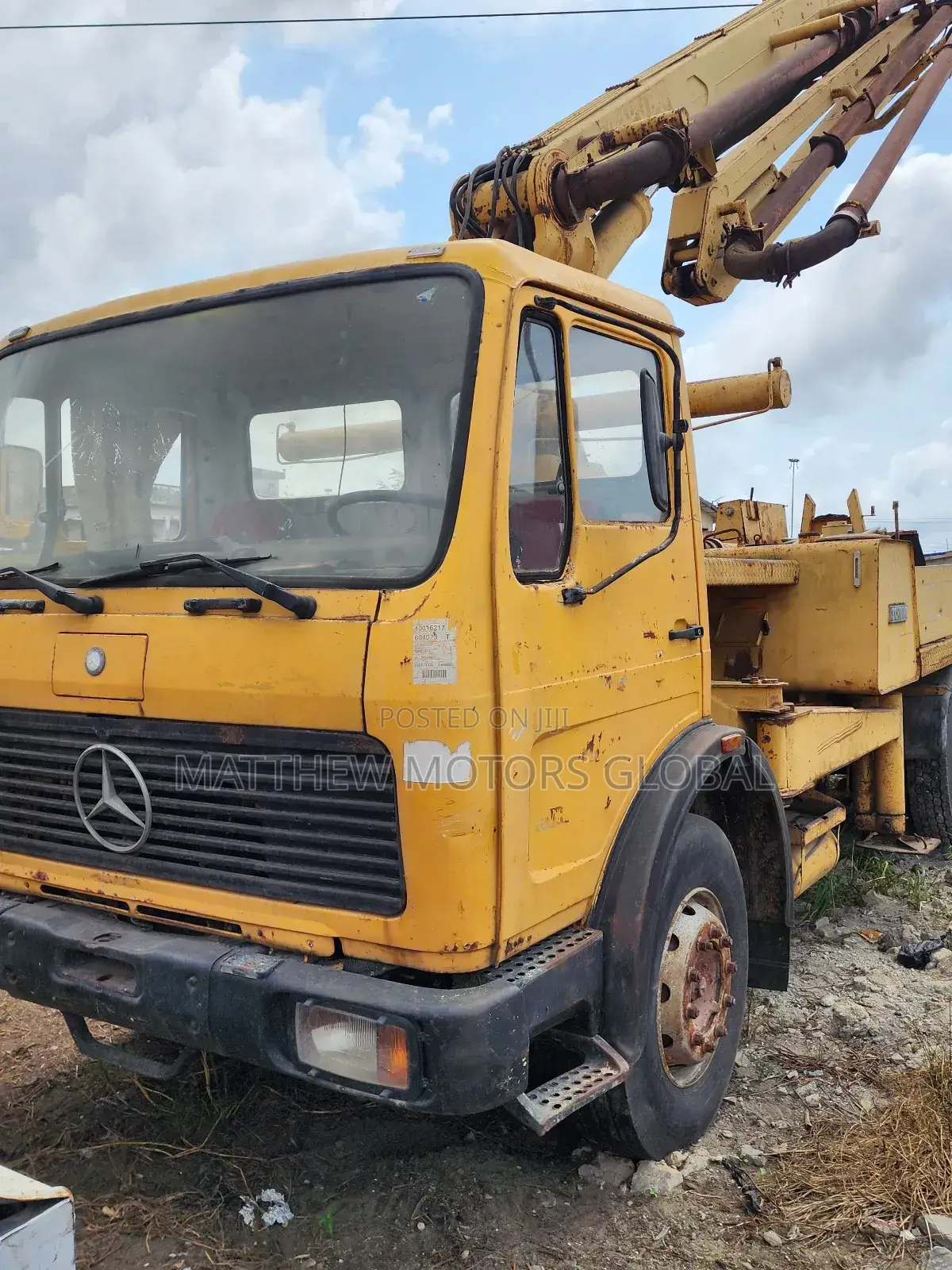 Foreign Used Mercedes Benz German Concrete Pumps