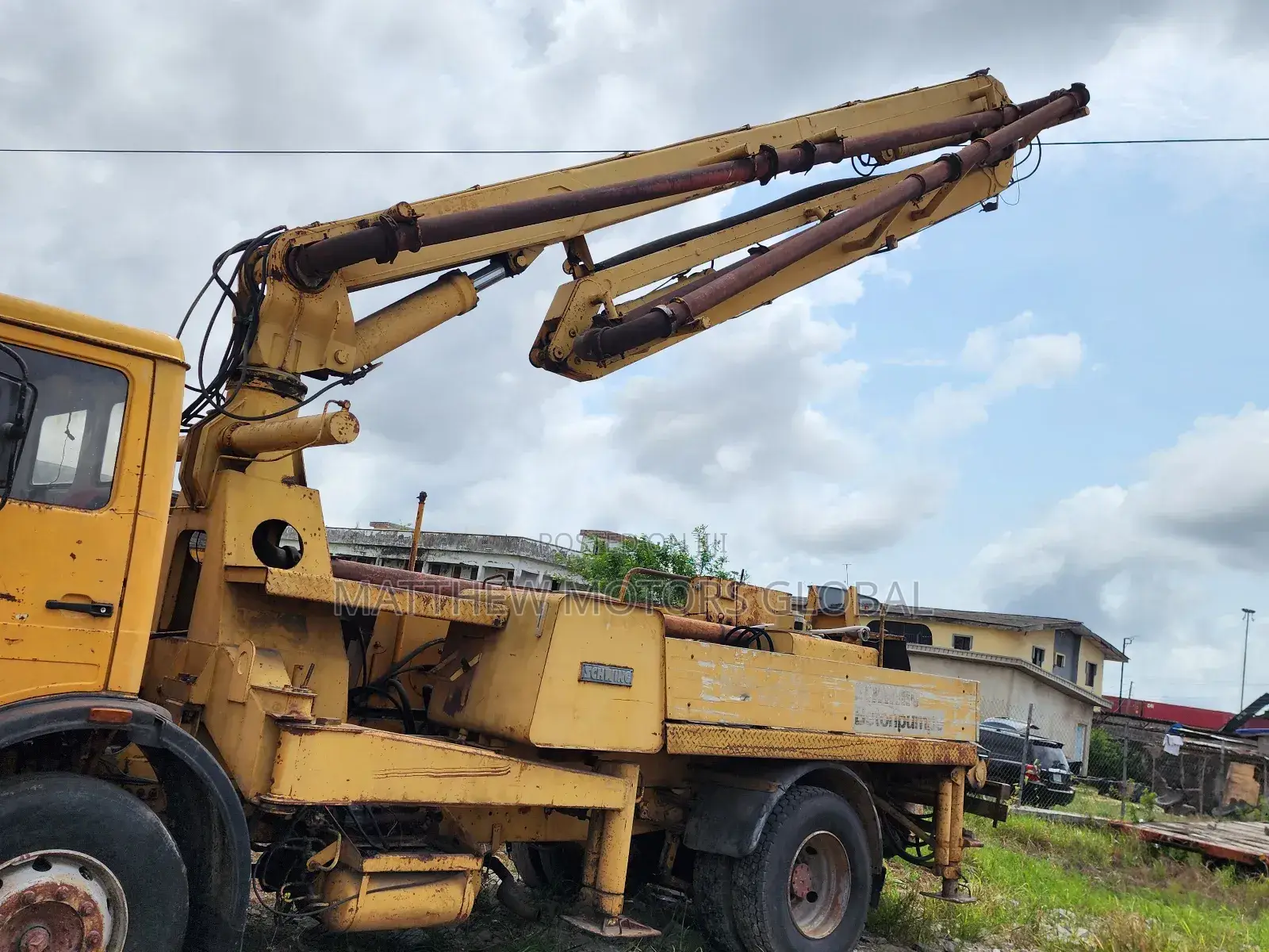Foreign Used Mercedes Benz German Concrete Pumps